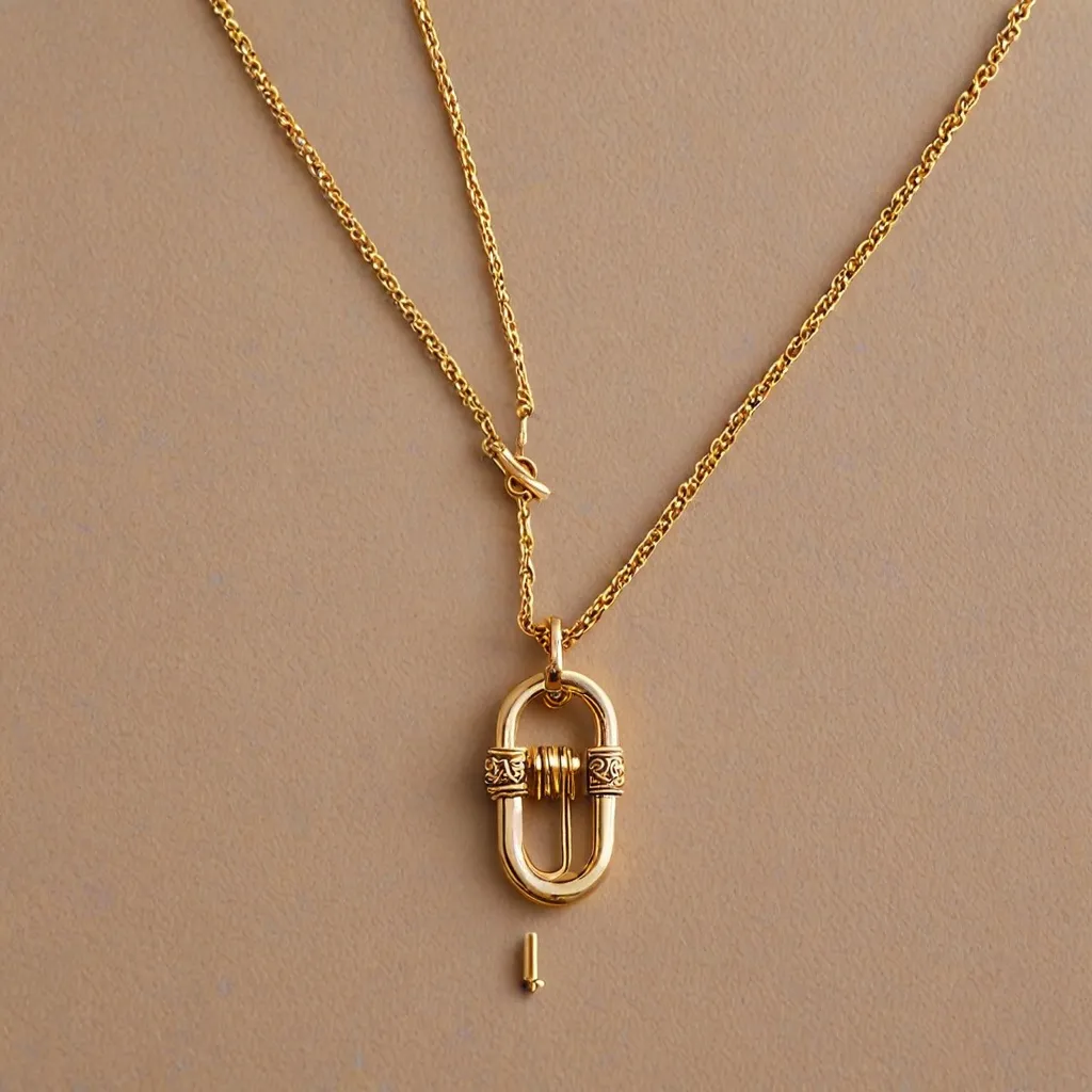 Co oznacza naszyjnik z agrafką?