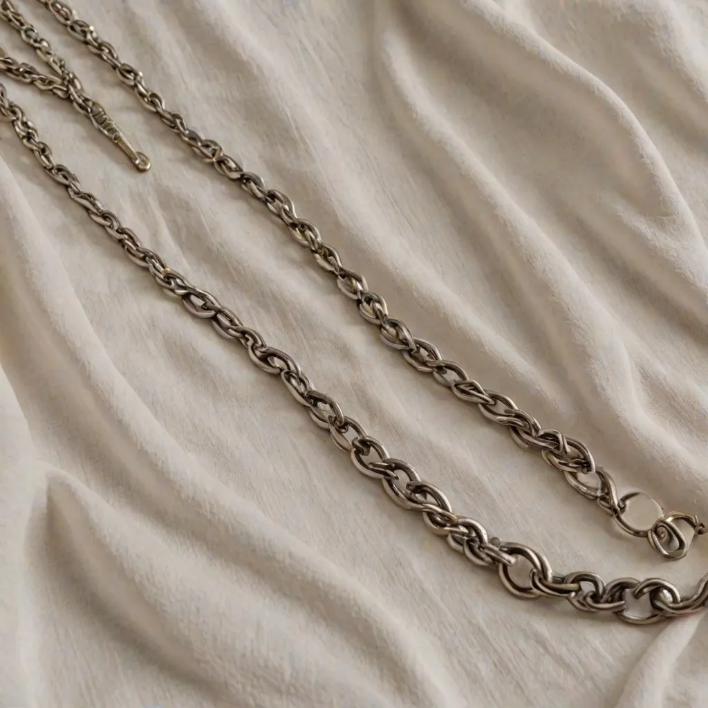 Jak wyczyścić srebrny łańcuszek?