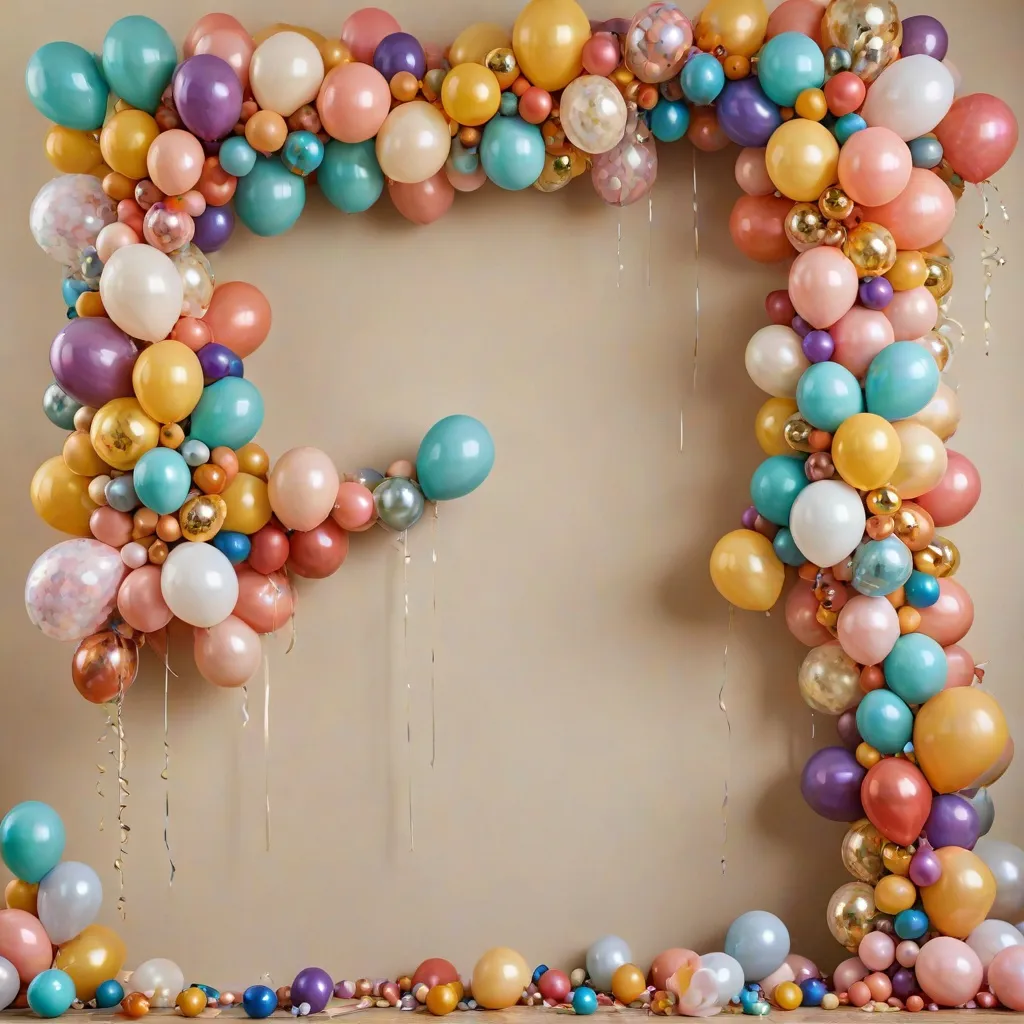 Jak zrobić girlandę z balonów?