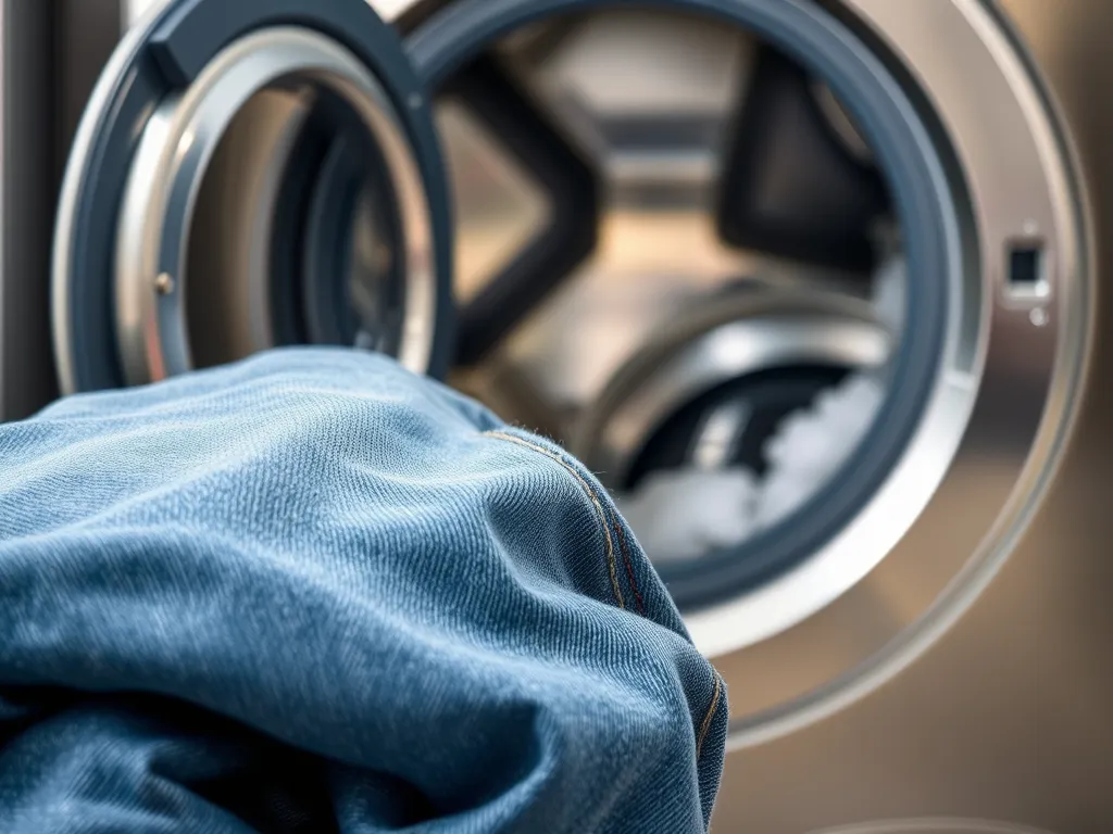 Jak prać jeansy w pralce?