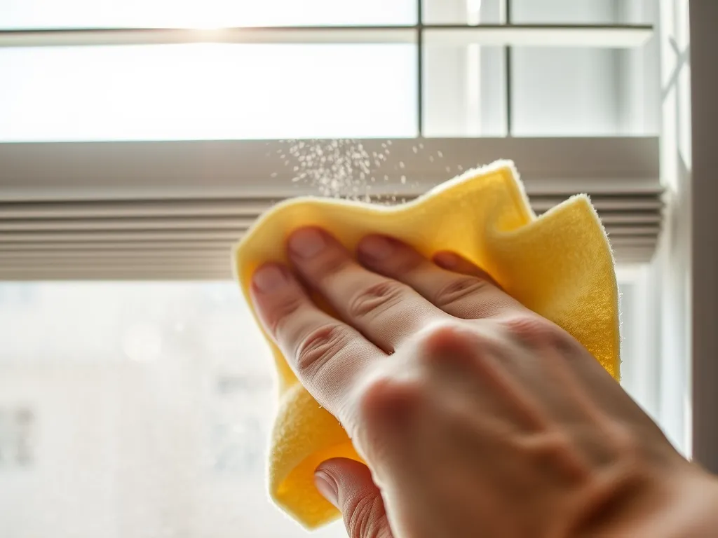 Jak wyczyścić rolety dzień noc?