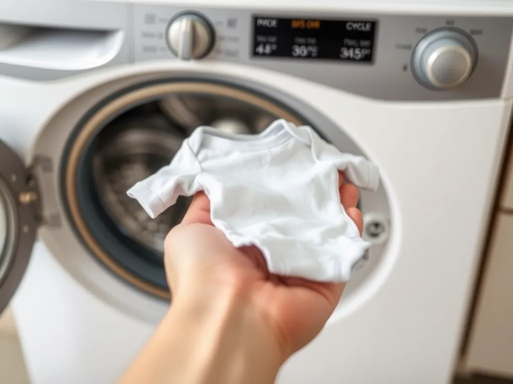 W ilu stopniach prać ubranka dla noworodka?