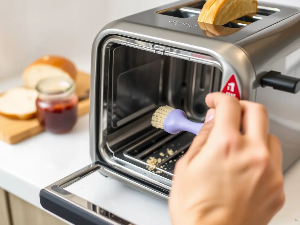 Jak wyczyścić toster w środku?