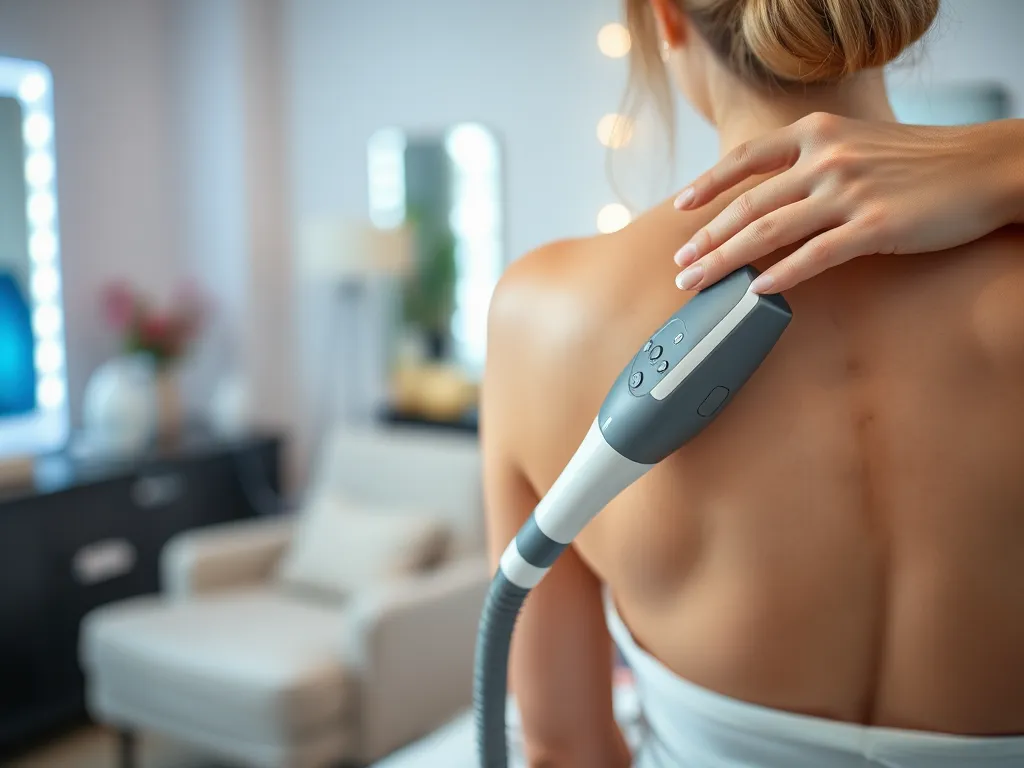 Laserowa depilacja pleców – cena, porady