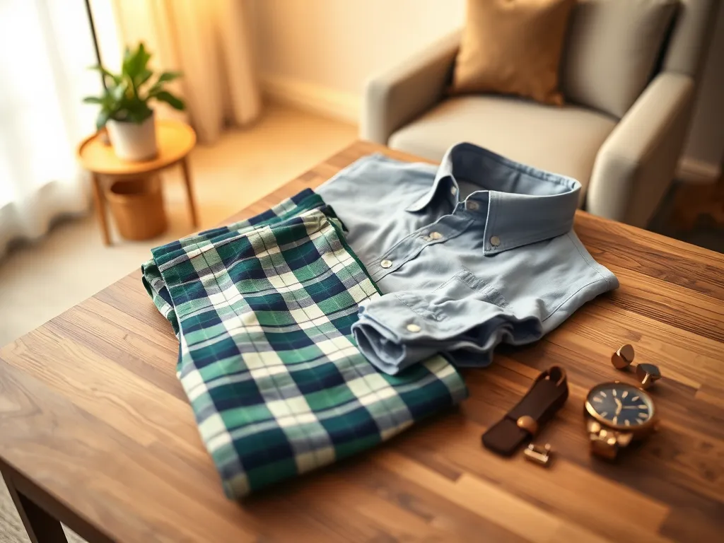 Jaka koszula do spodni w kratę?