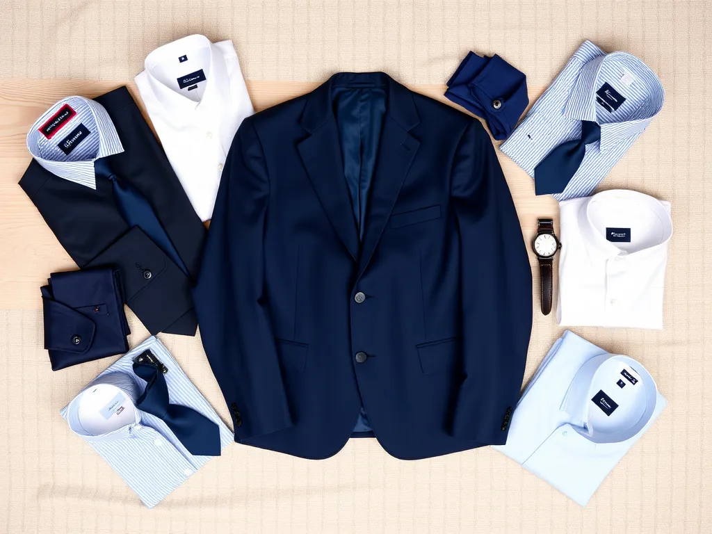 Jaka koszula do granatowego garnituru na wesele?