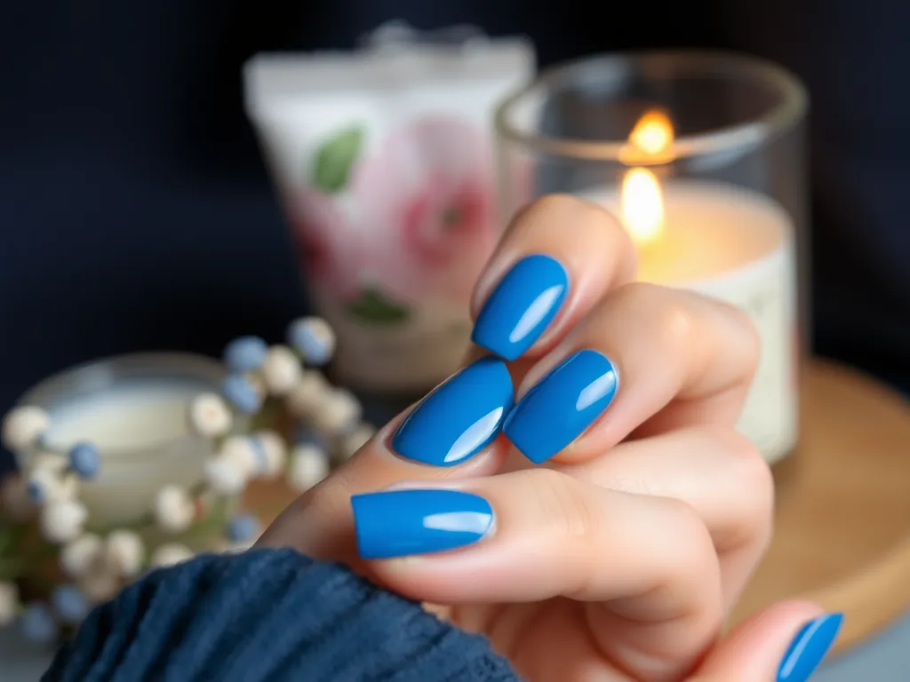 Co oznaczają niebieskie paznokcie u dziewczyny?