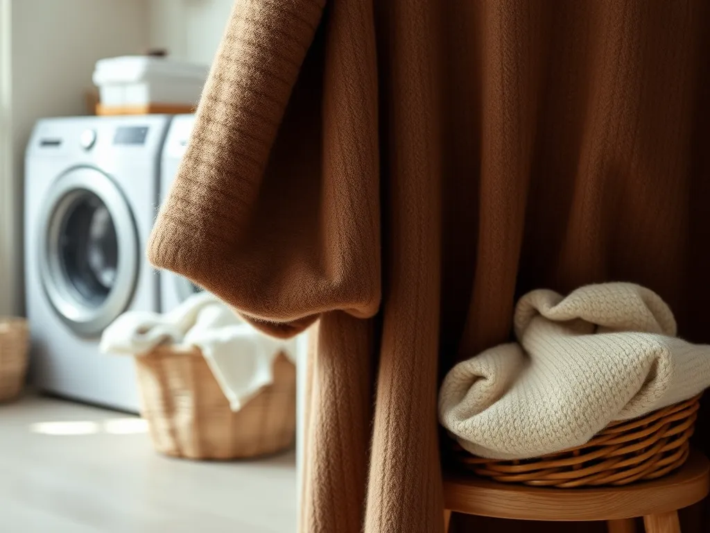 Jak prać wełniany płaszcz w pralce?