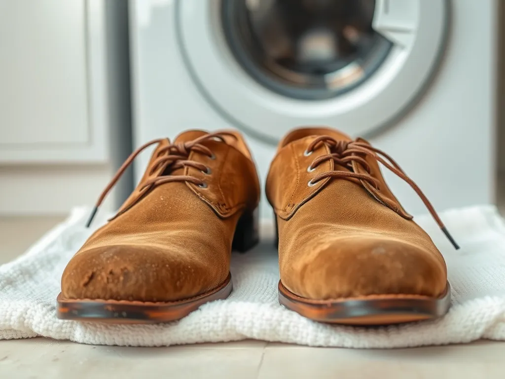 Jak prać buty zamszowe w pralce?