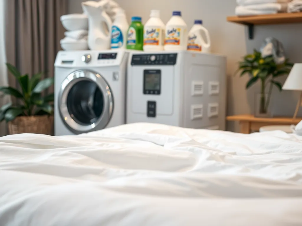 Na jakim programie prać pościel?