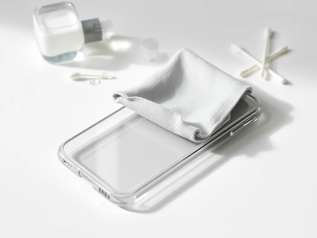 Jak wyczyścić przezroczyste etui?